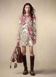 Fall Artistic Asymmetric Dress