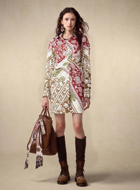 Fall Artistic Asymmetric Dress