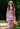 Pastel Gradient Knit Hooded Midi Dress
