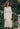 Romantic Ivory Lace Patchwork V-Neck Maxi Dress