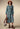 Exotic Printed Long-Sleeve Dress