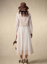 Bohemian Embroidered Loose-Fit Dress