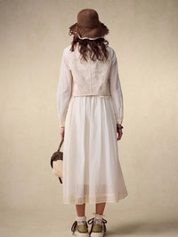 Bohemian Embroidered Loose-Fit Dress